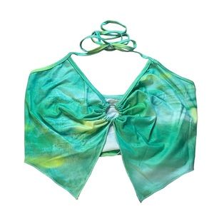 Tie dye crop top